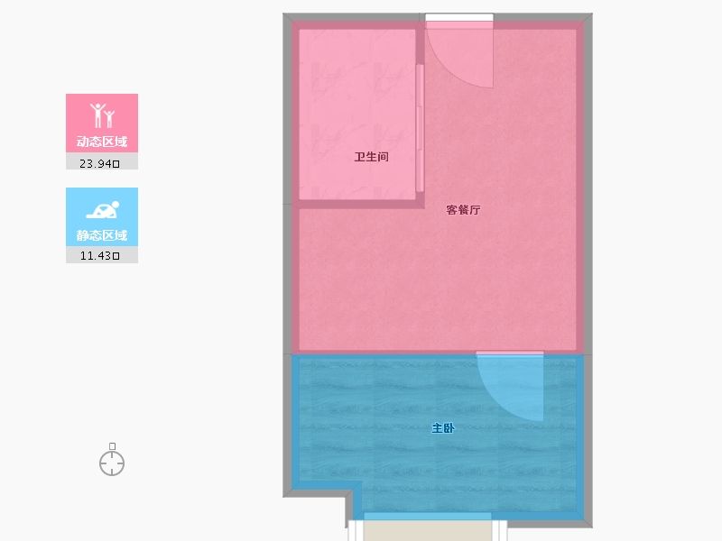 江西省-南昌市-南昌新城吾悦广场-32.00-户型库-动静分区