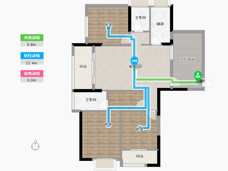 福建省-福州市-群升江山城-108.45-户型库-动静线