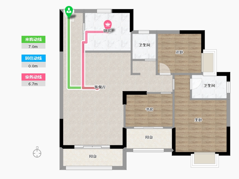 江西省-九江市-新城国际-99.22-户型库-动静线