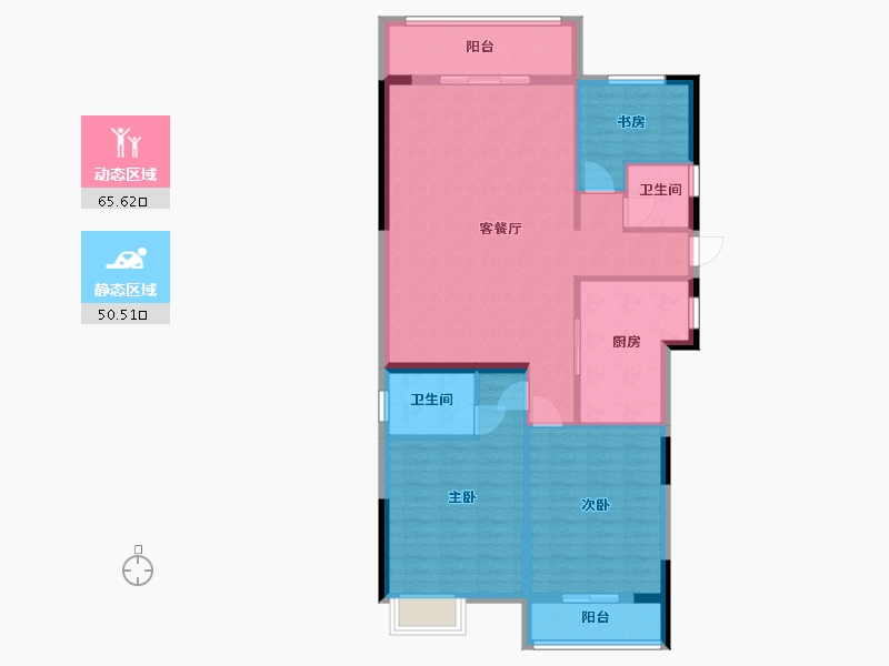 江西省-九江市-悦江府-105.51-户型库-动静分区