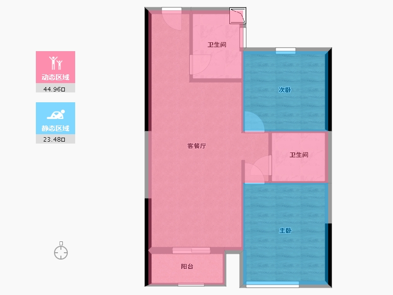 江西省-南昌市-新力范-62.01-户型库-动静分区