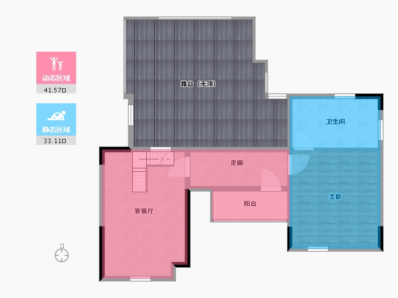 江西省-南昌市-正荣学府壹号-110.00-户型库-动静分区