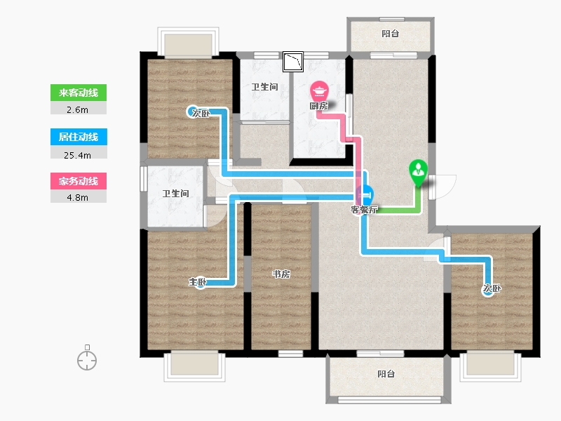 江西省-南昌市-滨江明珠-114.00-户型库-动静线