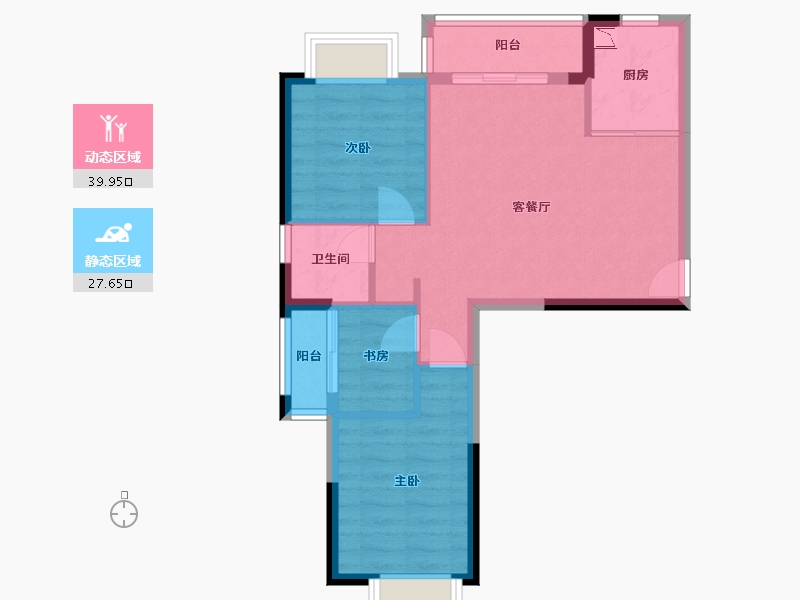 福建省-厦门市-海投自贸城-60.34-户型库-动静分区