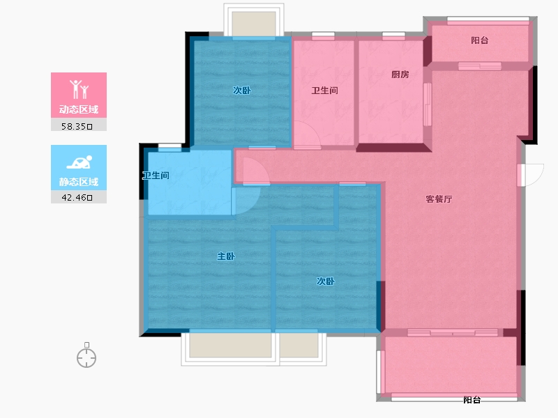 江西省-九江市-中建投优品尚城-90.47-户型库-动静分区