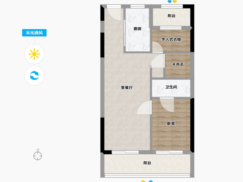 浙江省-宁波市-缘起莲韵-62.01-户型库-采光通风