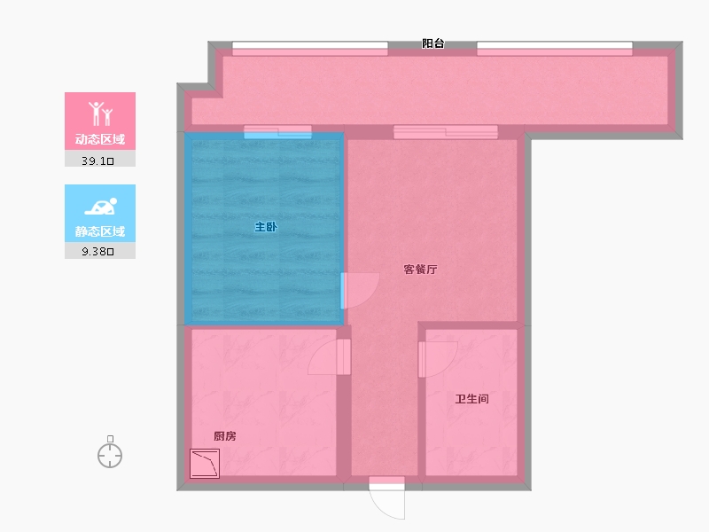 江西省-南昌市-远洋天骄-42.40-户型库-动静分区