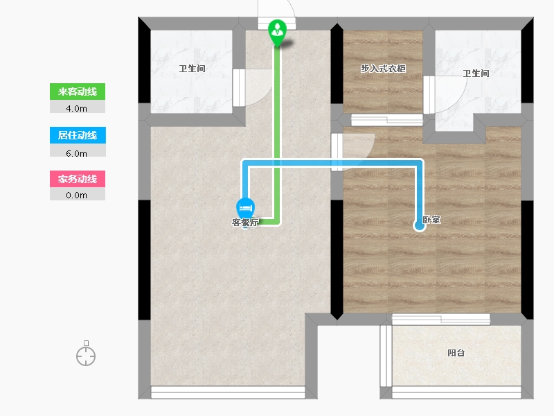 浙江省-宁波市-缘起莲韵-48.00-户型库-动静线