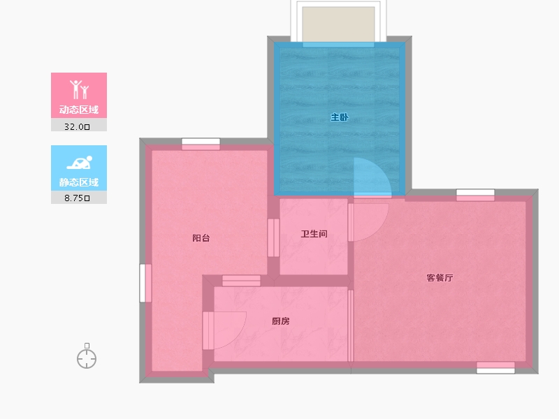 广东省-深圳市-英达钰龙园-35.54-户型库-动静分区