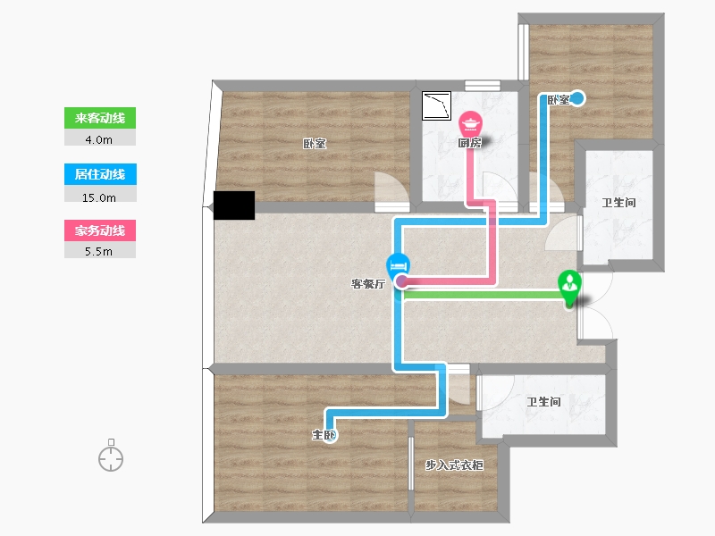 四川省-成都市-铂悦华庭-78.13-户型库-动静线