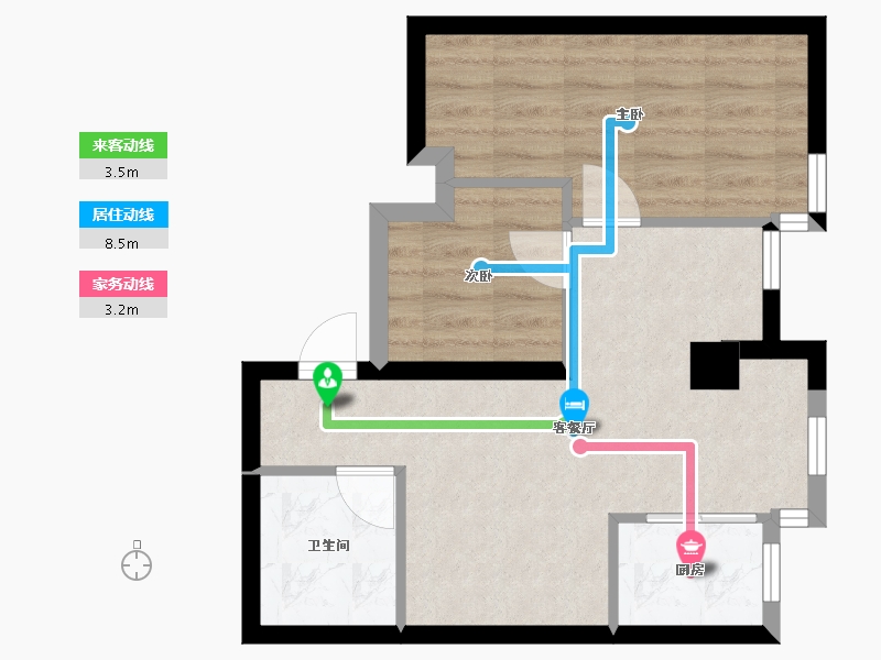 四川省-成都市-锦城南府猫先生-46.31-户型库-动静线