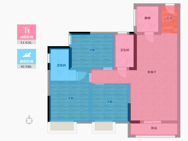 四川省-巴中市-依山郡-82.91-户型库-动静分区