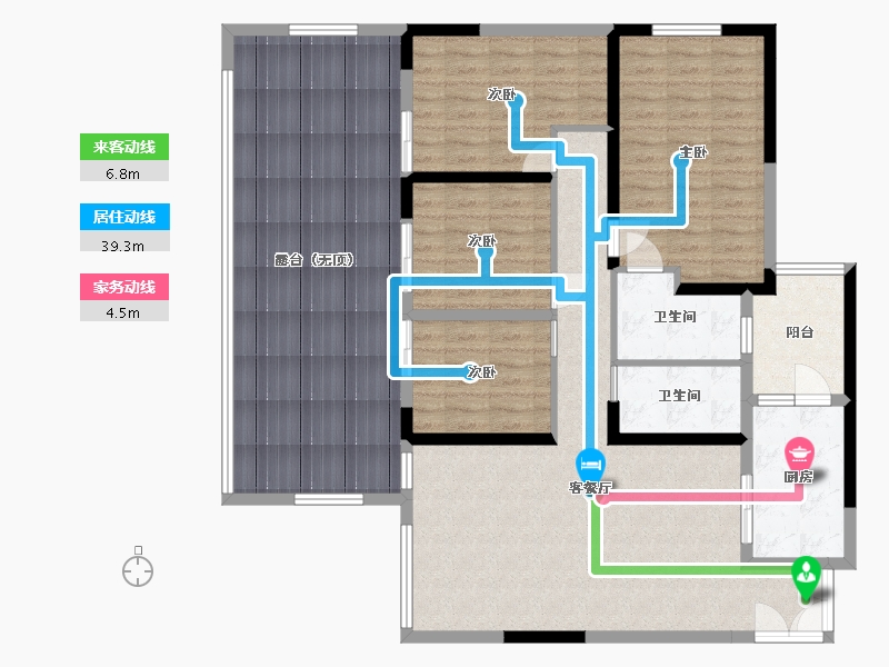 四川省-巴中市-国力花海森林-142.64-户型库-动静线