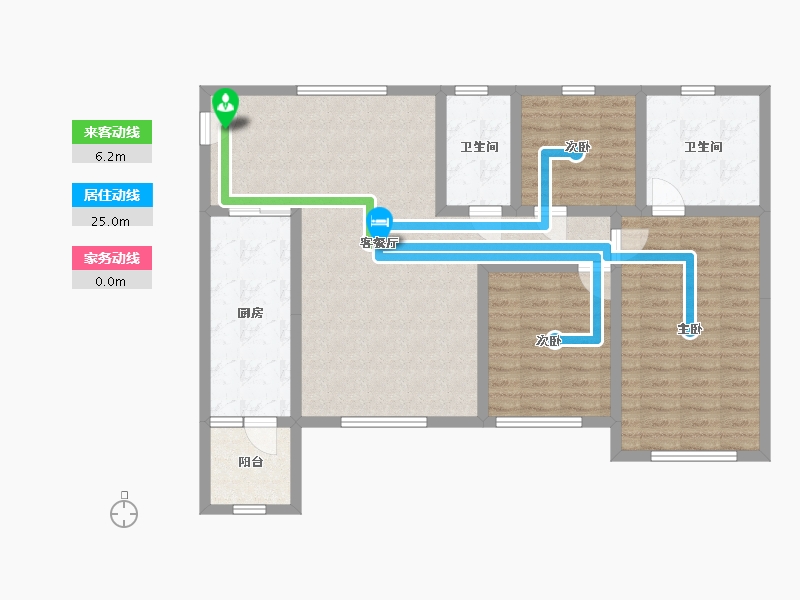 四川省-宜宾市-中央领御-102.68-户型库-动静线