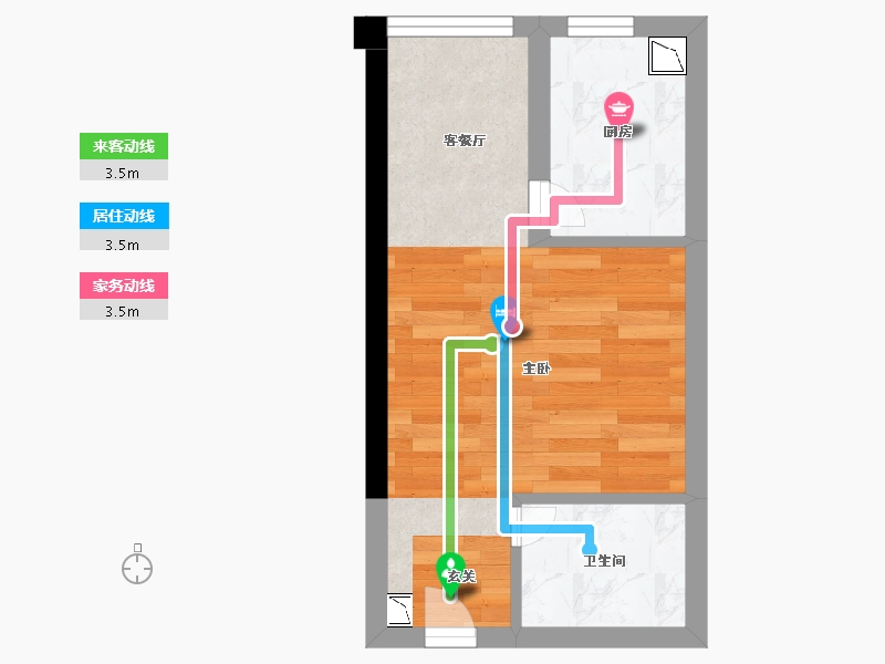 四川省-成都市-佳年华广场二期-23.75-户型库-动静线