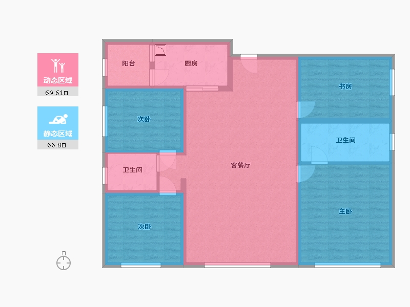 四川省-宜宾市-中央领御-122.93-户型库-动静分区