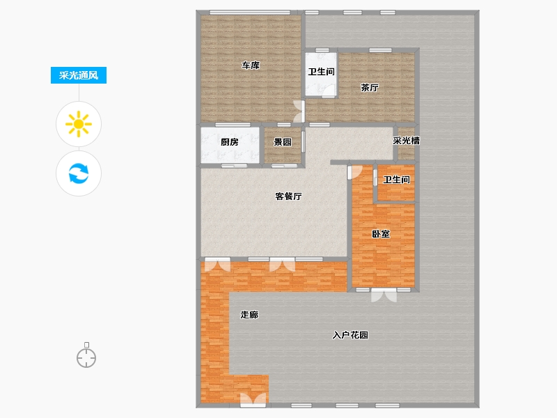 广西壮族自治区-百色市-锦绣古镇-344.86-户型库-采光通风