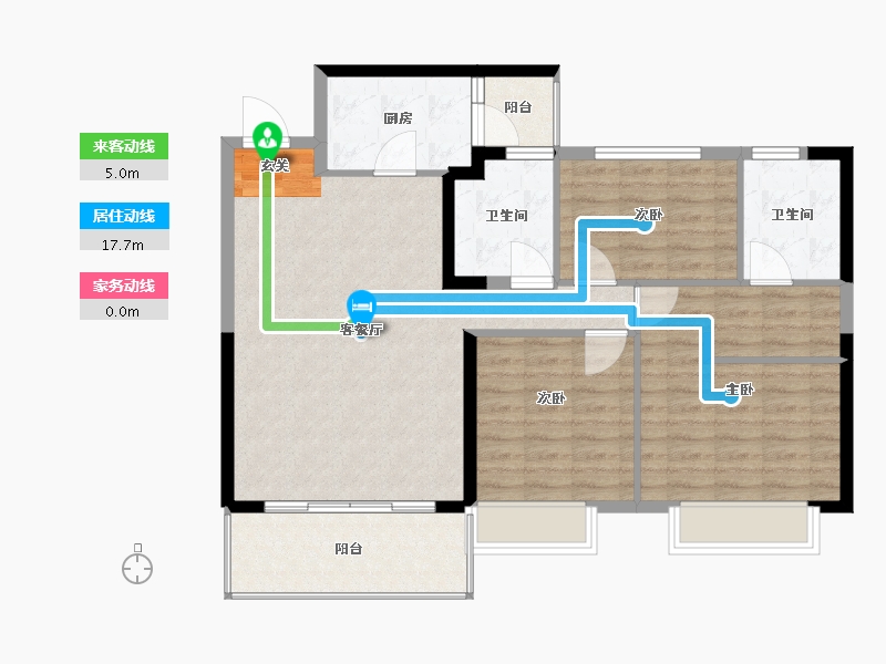 广西壮族自治区-柳州市-恒大城-98.00-户型库-动静线