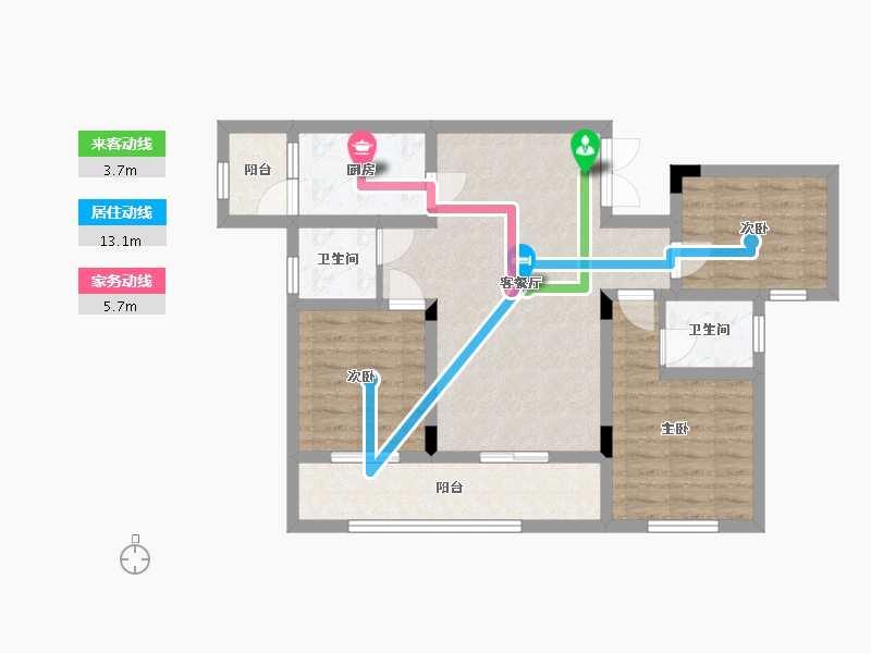 四川省-宜宾市-装备城丽晶港-79.03-户型库-动静线