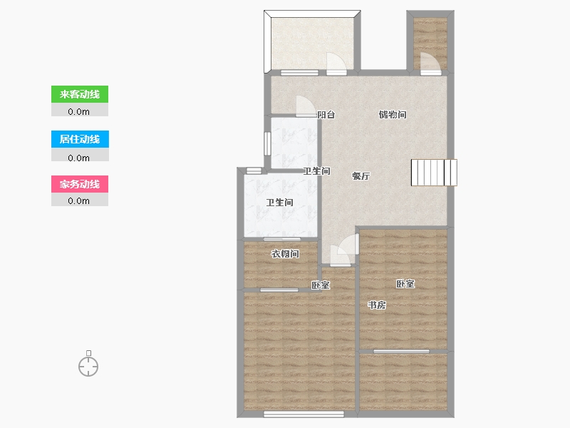 四川省-眉山市-麓峰棕榈岛-99.84-户型库-动静线