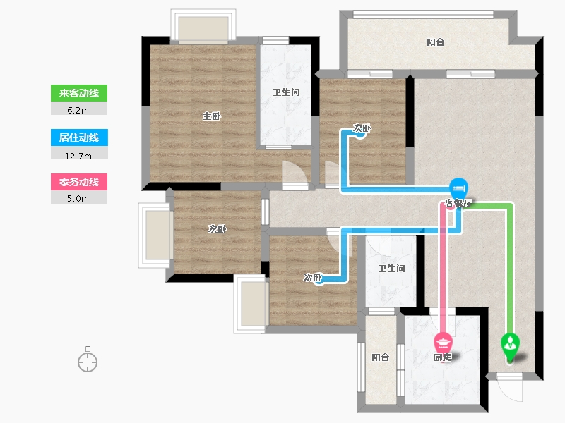 四川省-巴中市-国力江湾城-100.00-户型库-动静线