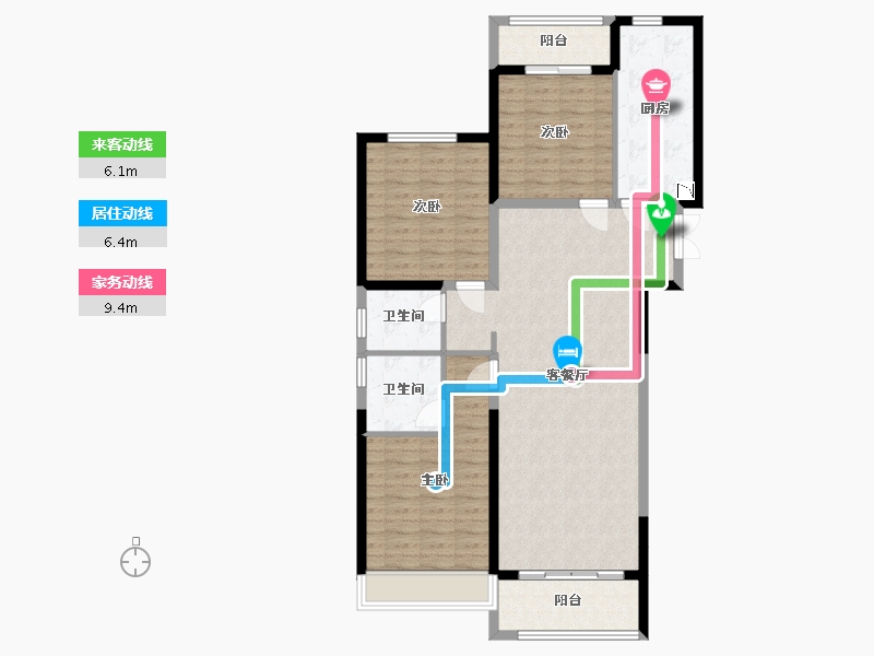 河南省-许昌市-正商书香华府-110.00-户型库-动静线