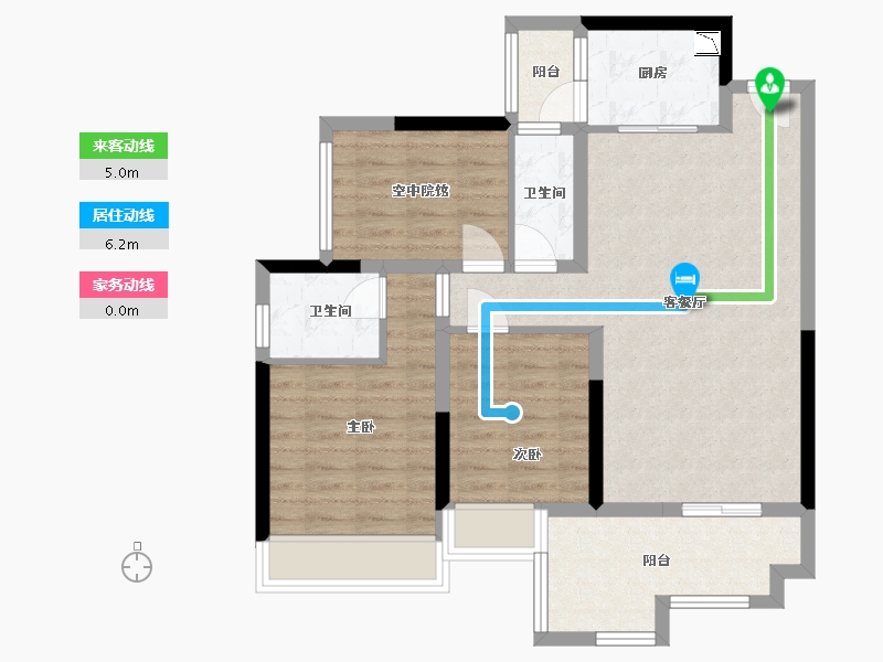 四川省-巴中市-逸合乐湾御府-81.97-户型库-动静线