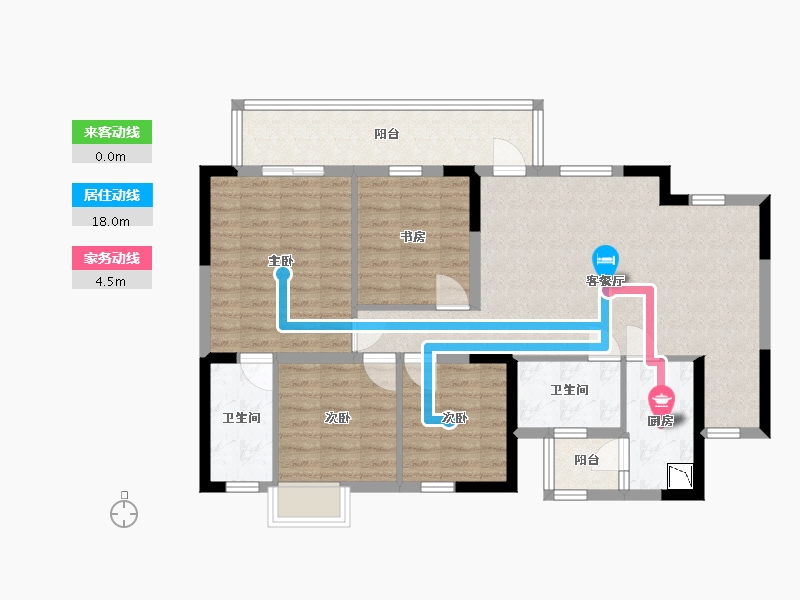 四川省-成都市-朗诗未来街区-97.74-户型库-动静线