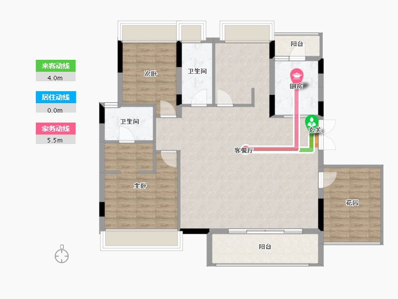 广西壮族自治区-柳州市-金科远道·集美天悦-109.89-户型库-动静线