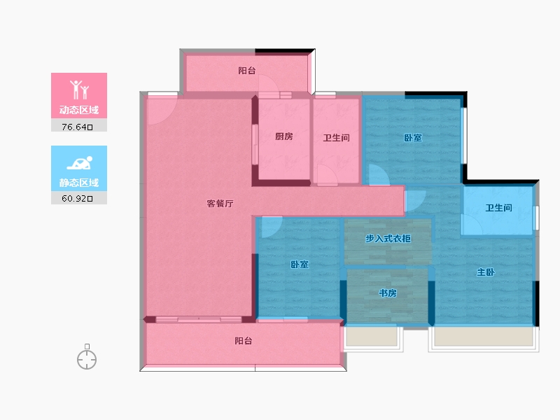 四川省-成都市-中德英伦世邦-124.00-户型库-动静分区