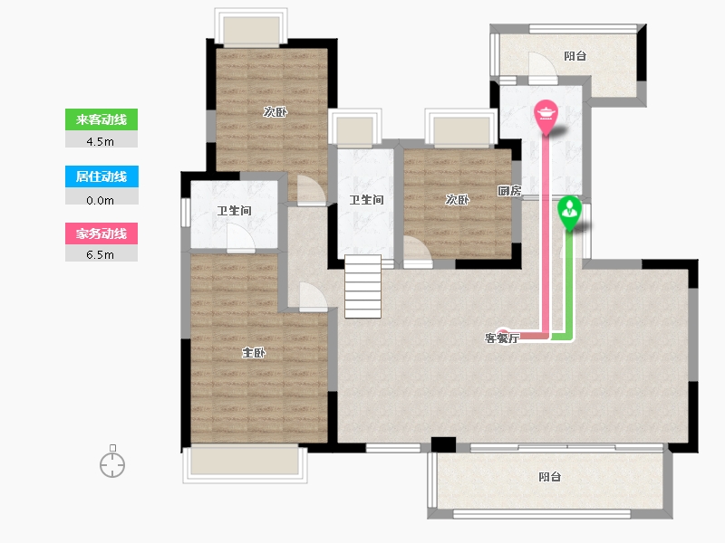 四川省-成都市-交投璟云府-121.80-户型库-动静线