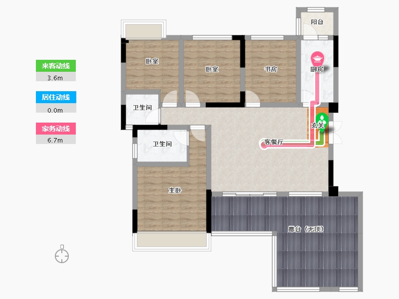 四川省-成都市-天府金融港-119.74-户型库-动静线