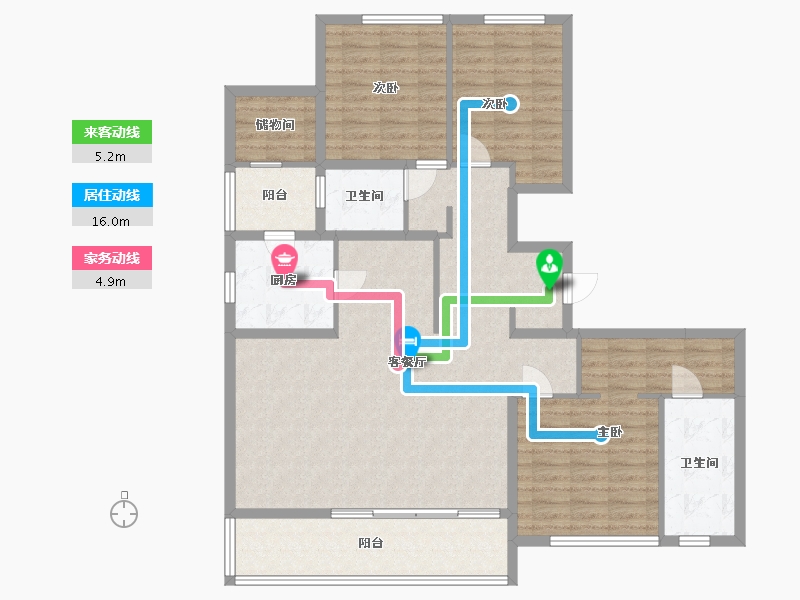 四川省-成都市-保利和光屿湖-124.67-户型库-动静线