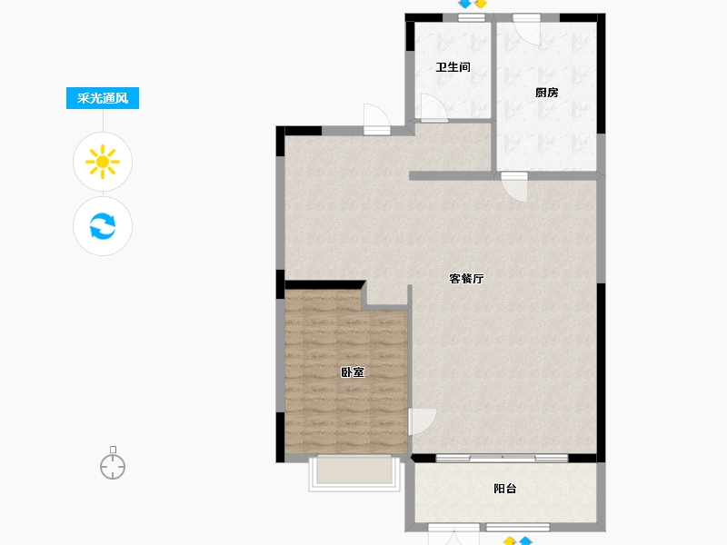 天津-undefined-中建海纳府-108.41-户型库-采光通风