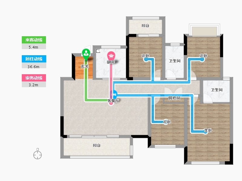 四川省-成都市-中交牧山美庐-116.05-户型库-动静线