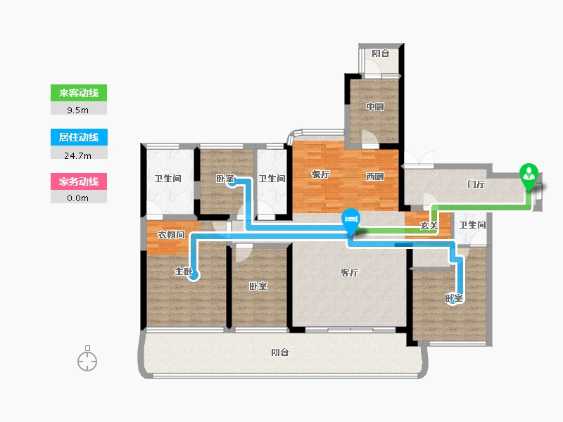 四川省-成都市-德商锦江天玺-151.00-户型库-动静线