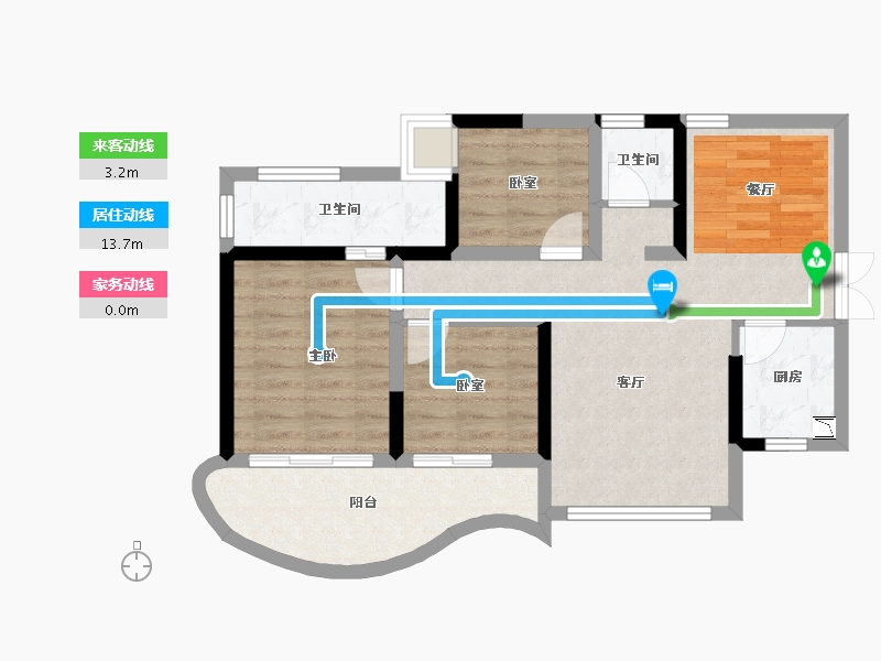 四川省-南充市-信智城-73.28-户型库-动静线