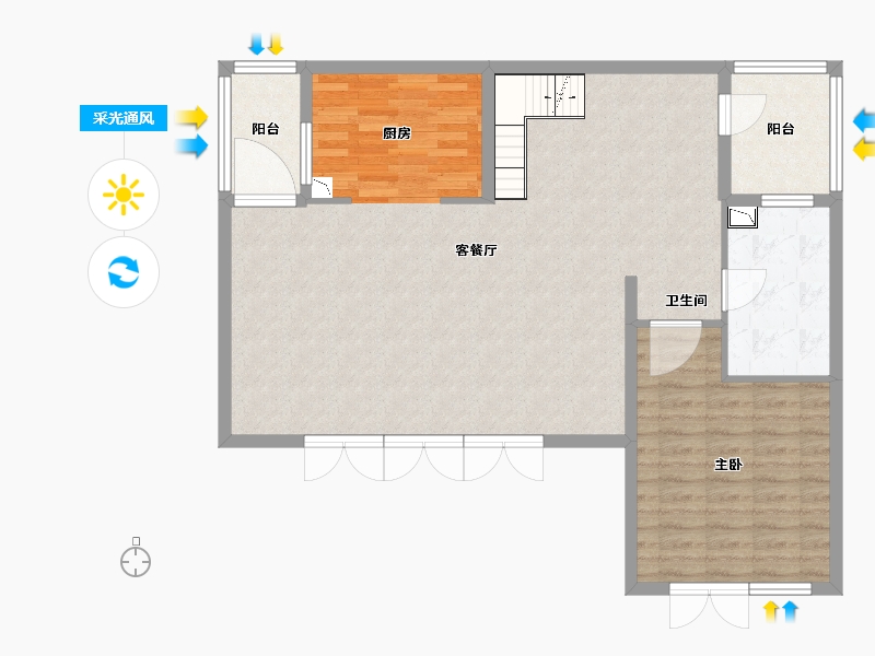 四川省-成都市-泰达上青城-100.01-户型库-采光通风