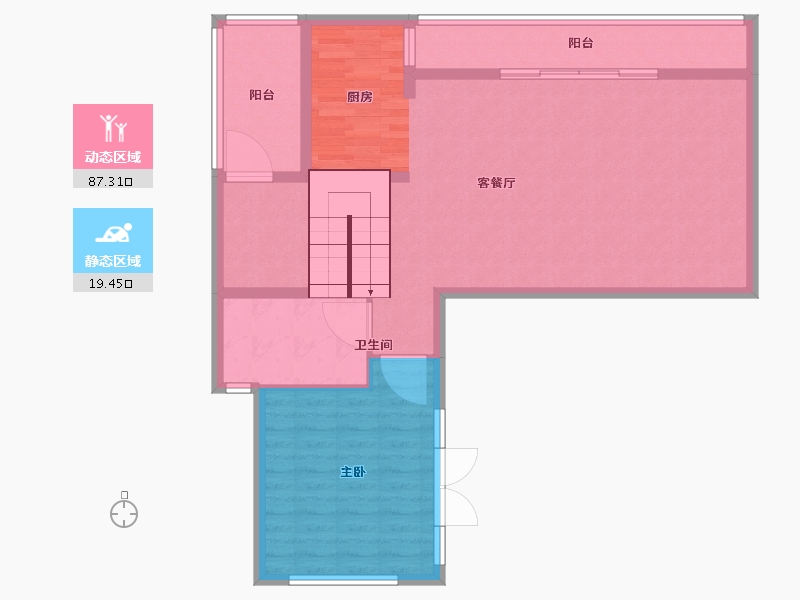 四川省-成都市-泰达上青城-97.00-户型库-动静分区