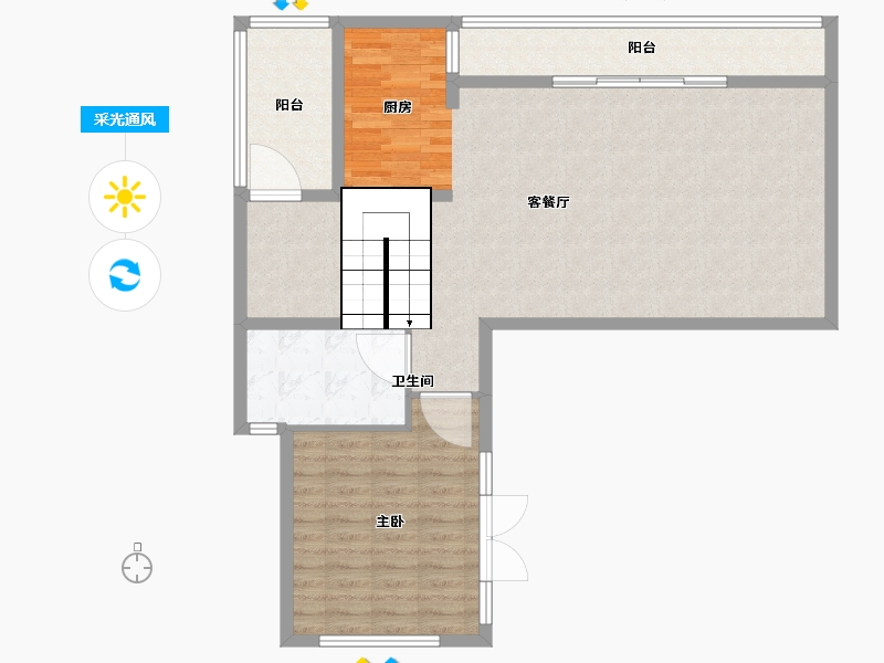 四川省-成都市-泰达上青城-97.00-户型库-采光通风