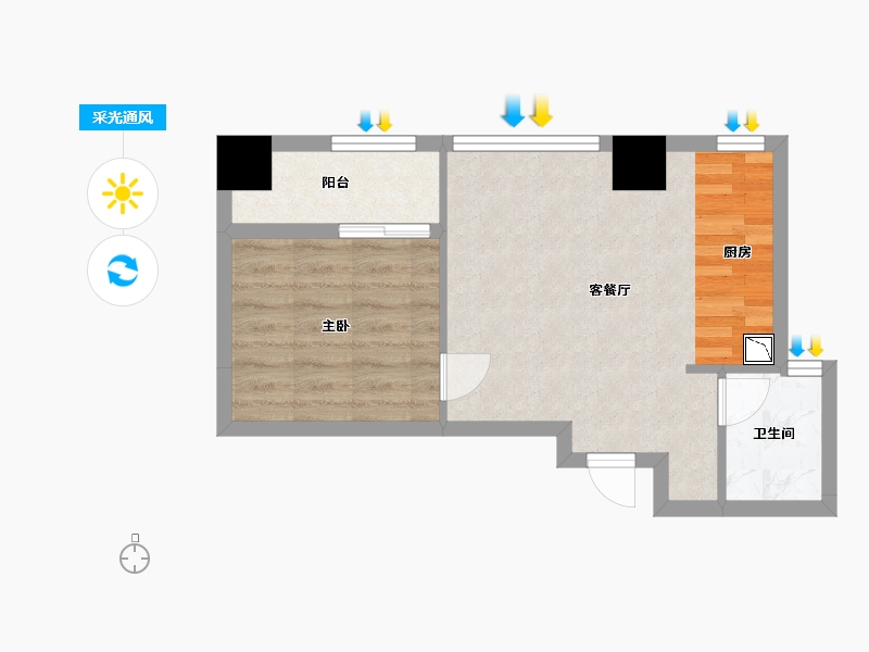 四川省-成都市-金融街融御-42.09-户型库-采光通风