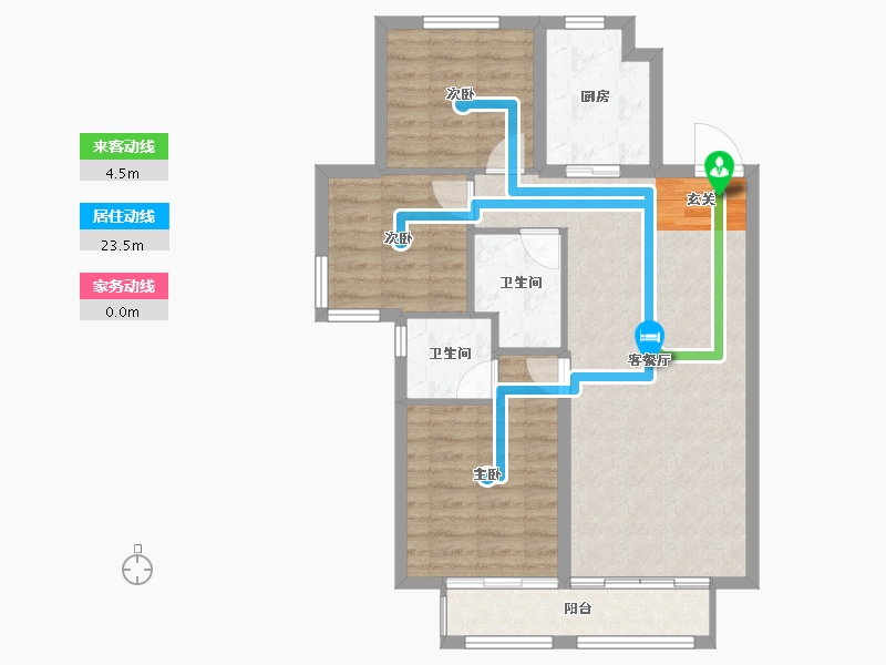 河北省-石家庄市-新兴城-78.22-户型库-动静线