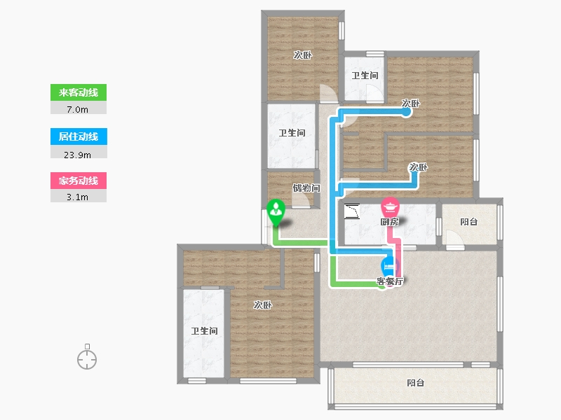 四川省-成都市-保利时代-151.03-户型库-动静线