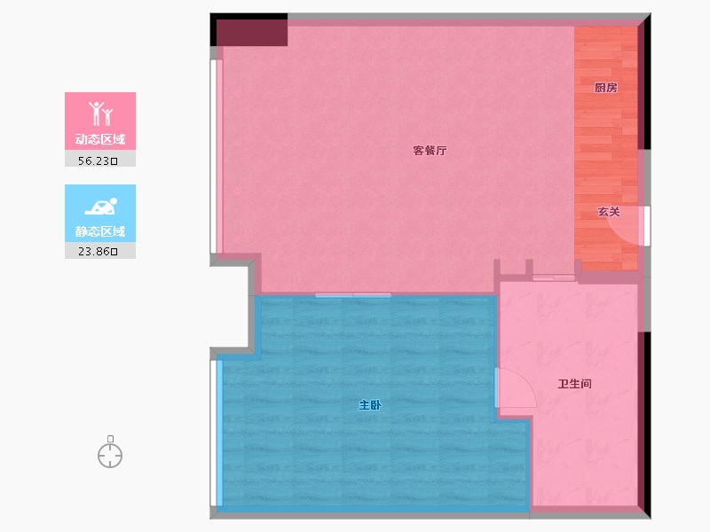 四川省-成都市-D10天府D-ONE-73.94-户型库-动静分区