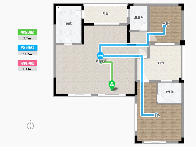 四川省-成都市-中建人居山水颐墅-117.37-户型库-动静线