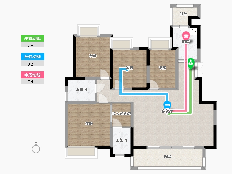 四川省-成都市-交投璟云府-112.72-户型库-动静线