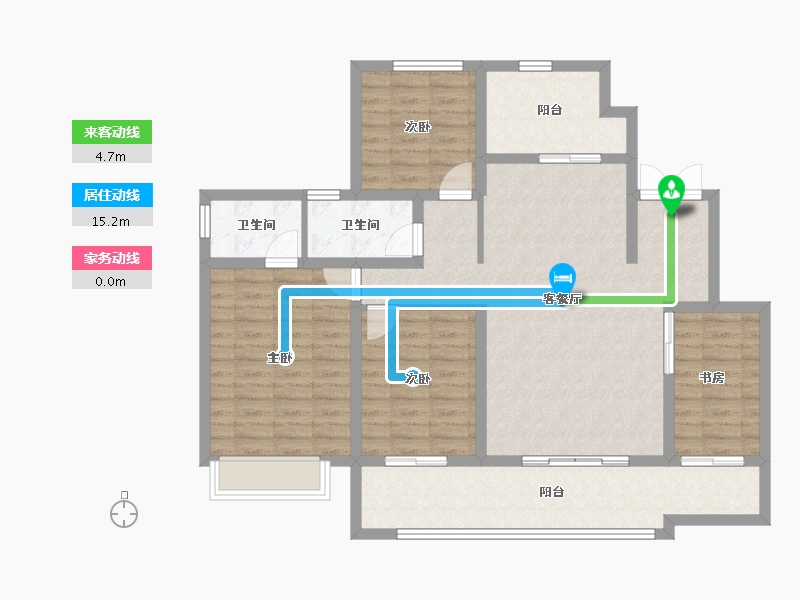 贵州省-遵义市-西派府-112.18-户型库-动静线