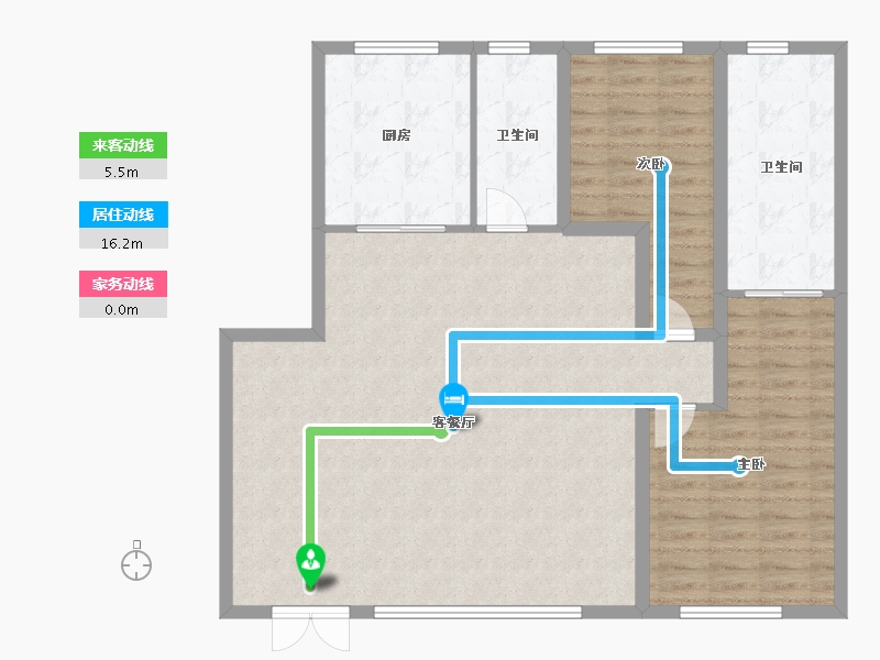 四川省-成都市-武侯金茂府-108.26-户型库-动静线