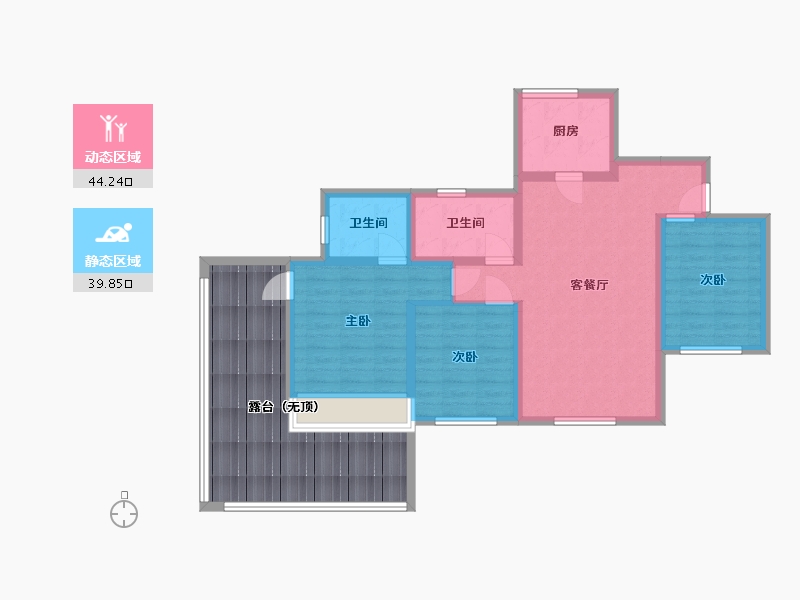 四川省-巴中市-宇亿叠翠-98.30-户型库-动静分区