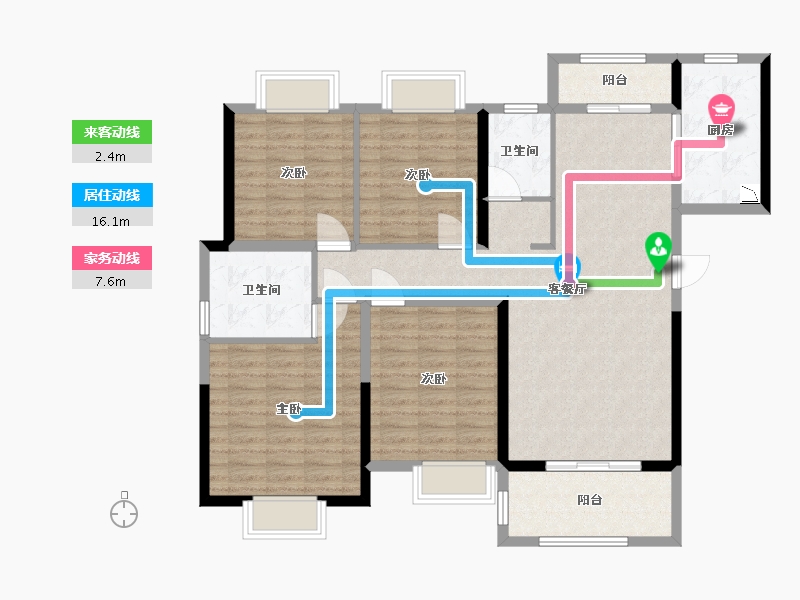 江西省-赣州市-唐江府-117.00-户型库-动静线